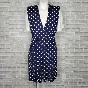 Vintage R.J. Stevens 80s Polka Dot Romper, size 10